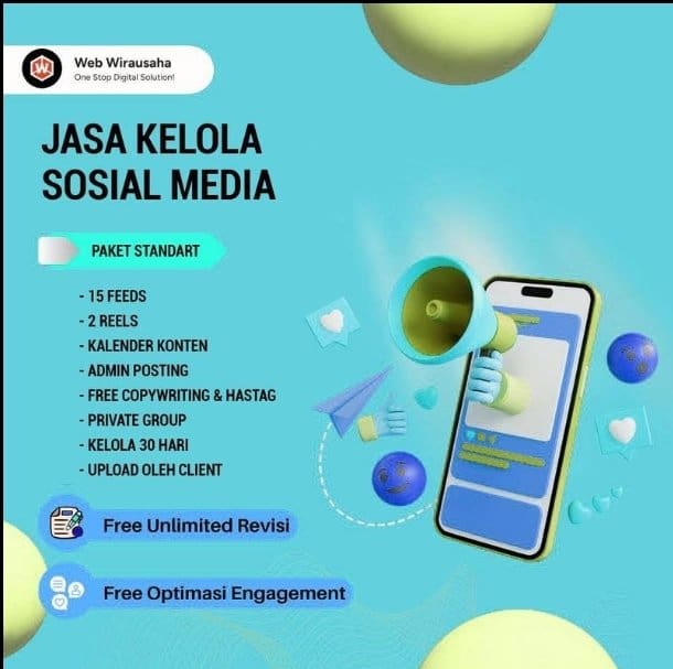 jasa paket kelola sosial media paket standart